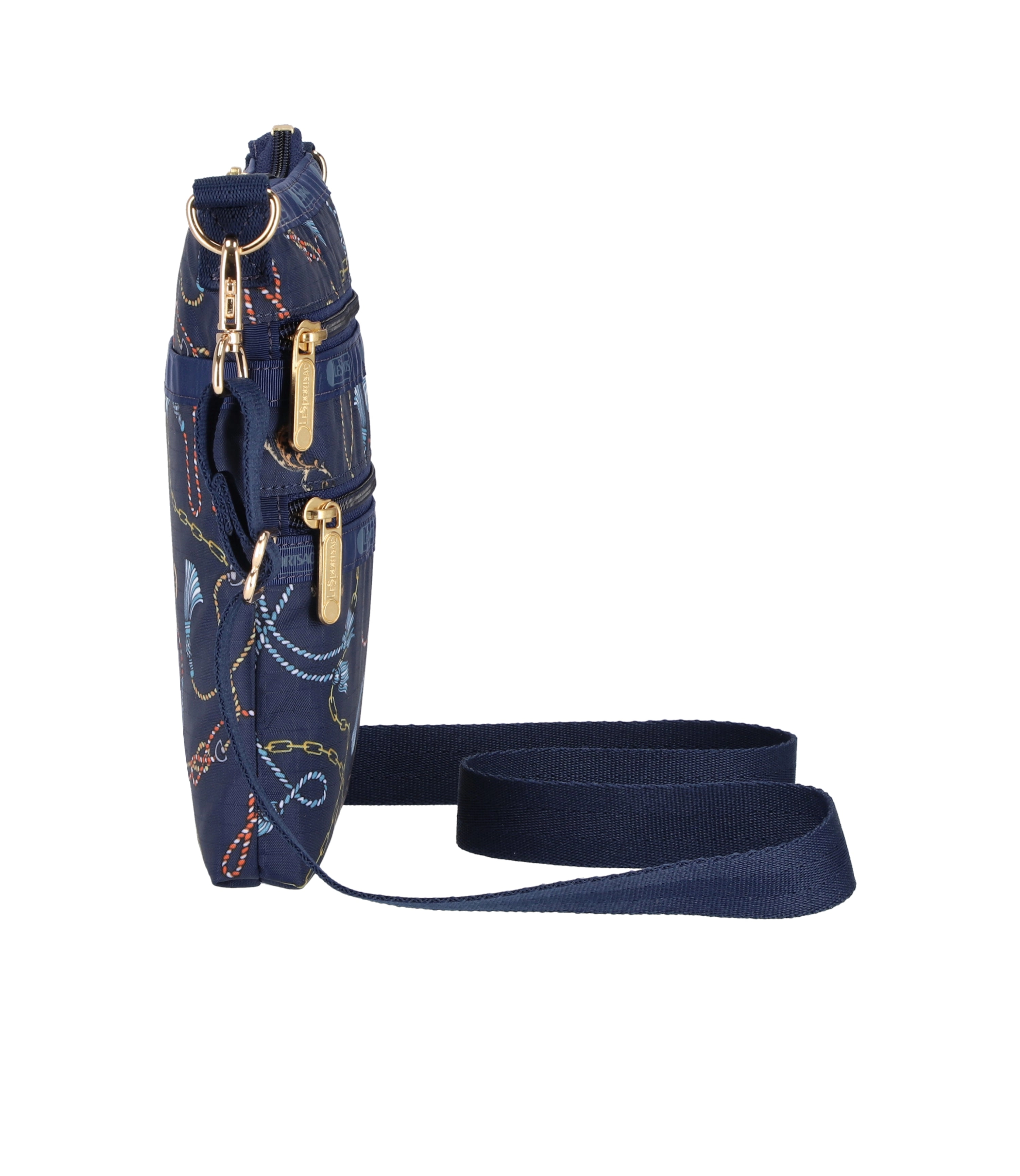 3-Zip Crossbody