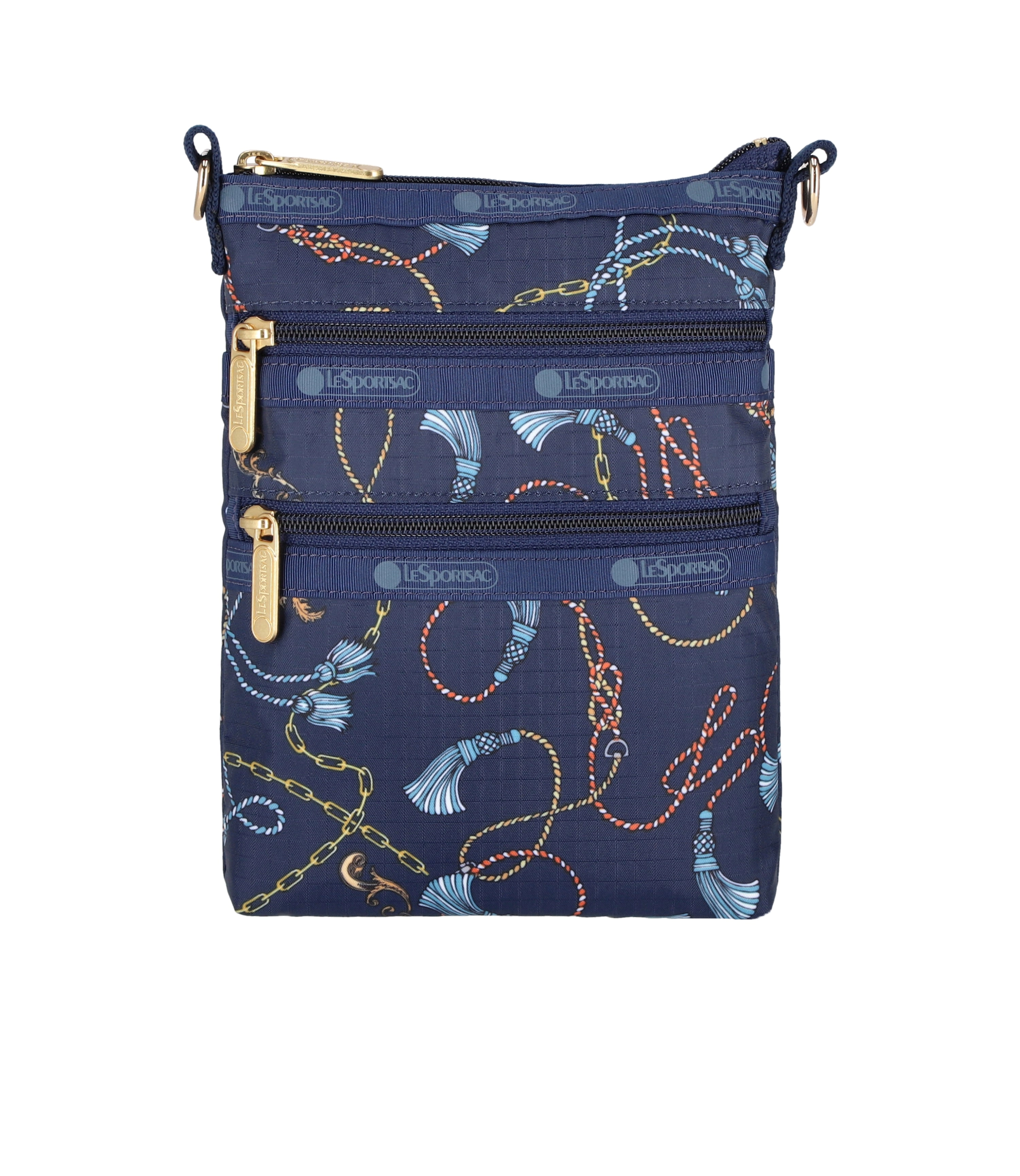3-Zip Crossbody