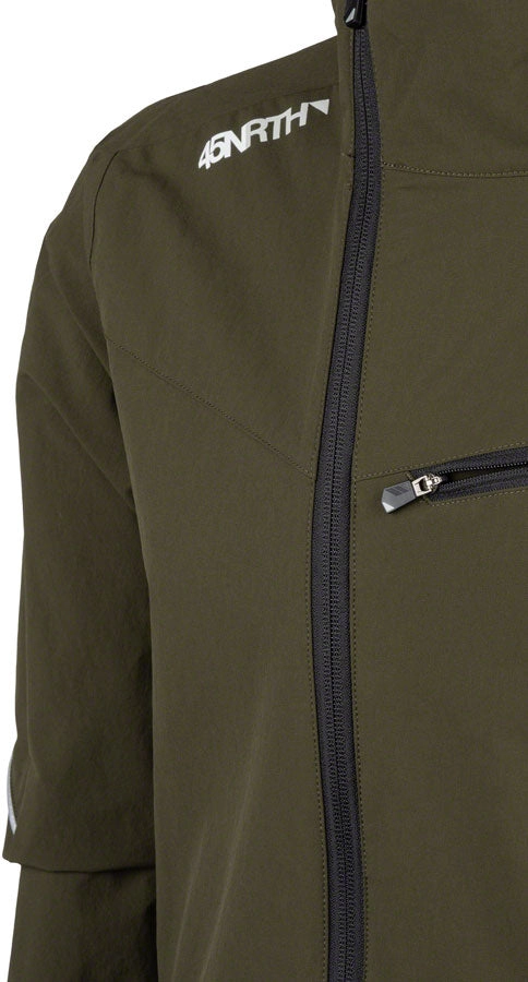 45NRTH 2024 Naughtvind Jacket - Mens Polar Pine Large