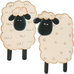 *4/Set Sheep Magnets
