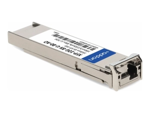AddOn MSA Compliant 10GBase-BX XFP Transceiver - XFP transceiver module - 10 GigE - 10GBase-BX - LC single-mode - up to 49.7 XFP-10G-BX-U-80-AO