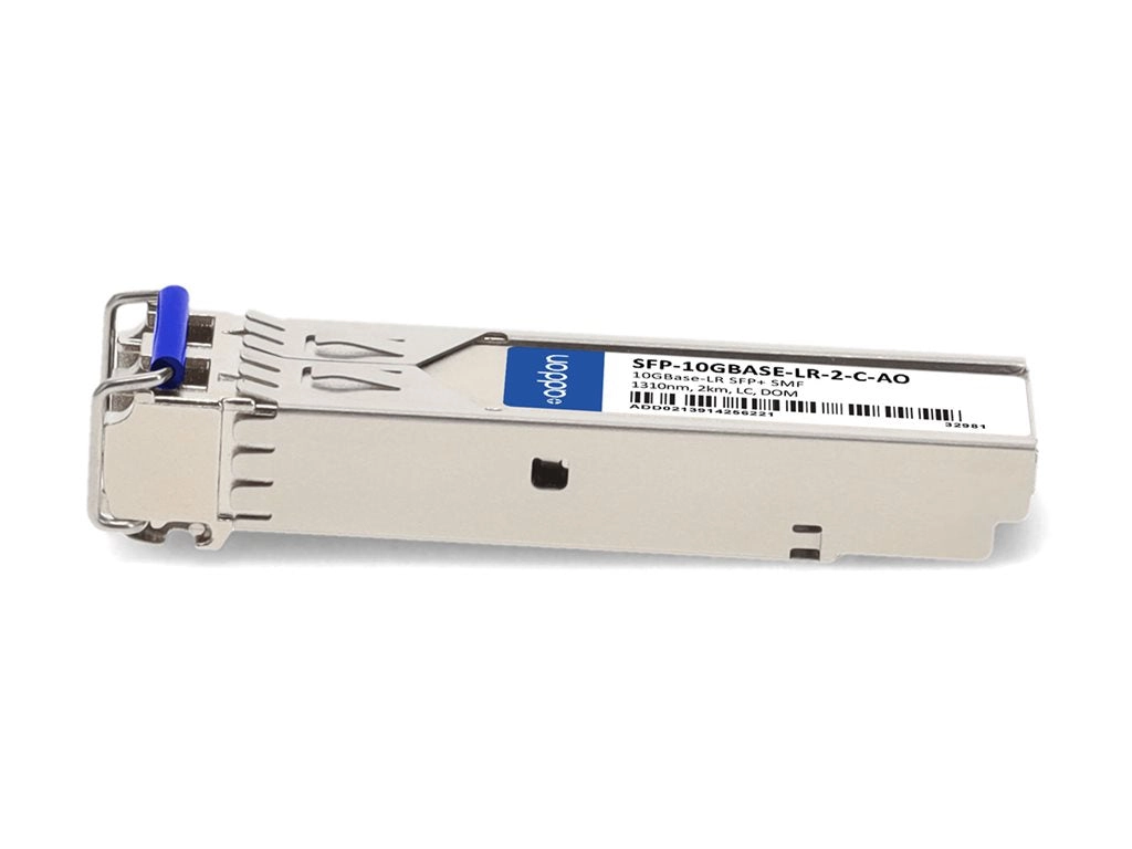 AddOn - SFP  transceiver module - 10GbE - 10GBase-LRL - LC single-mode - up to 1.2 miles - 1310 nm - TAA Compliant SFP-10GBASE-LR-2-C-AO