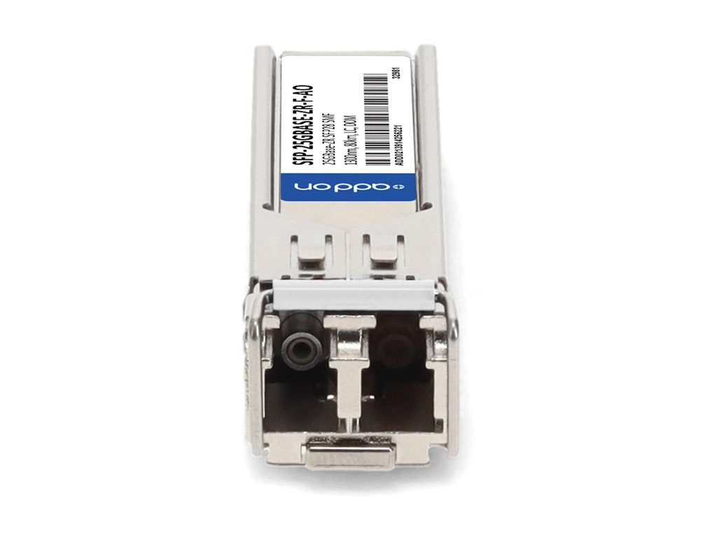 AddOn - SFP28 transceiver module - 25GbE - 25GBase-ZR - LC single-mode - up to 49.7 miles - 1300 nm - TAA Compliant SFP-25GBASE-ZR-F-AO