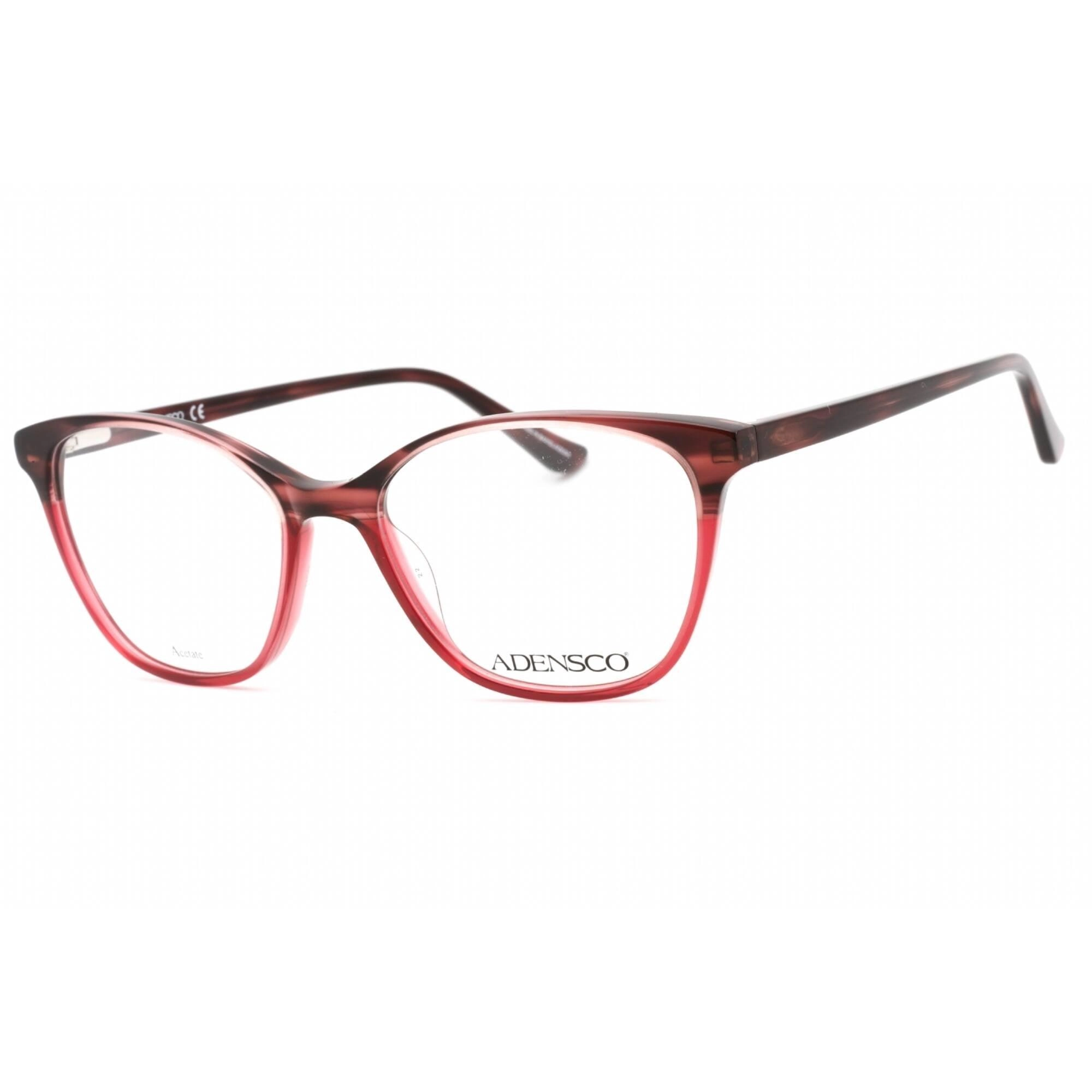 Adensco Women's Eyeglasses - Brown Havana Pink Full Rim Cat Eye Frame | AD 236 0S0R 00