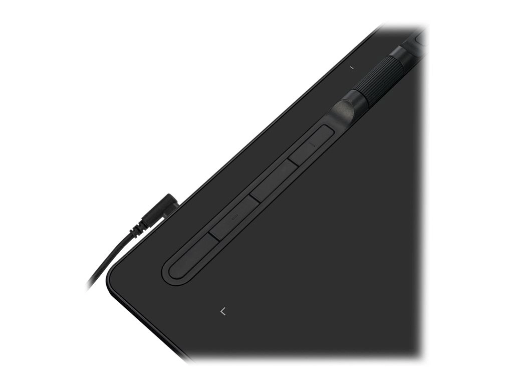 Adesso CyberTablet K12 - Digitizer - 12 x 7 in - electromagnetic - 8 buttons - wired - USB-C - black CYBERTABLETK12