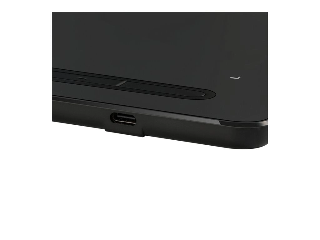 Adesso CyberTablet K12 - Digitizer - 12 x 7 in - electromagnetic - 8 buttons - wired - USB-C - black CYBERTABLETK12