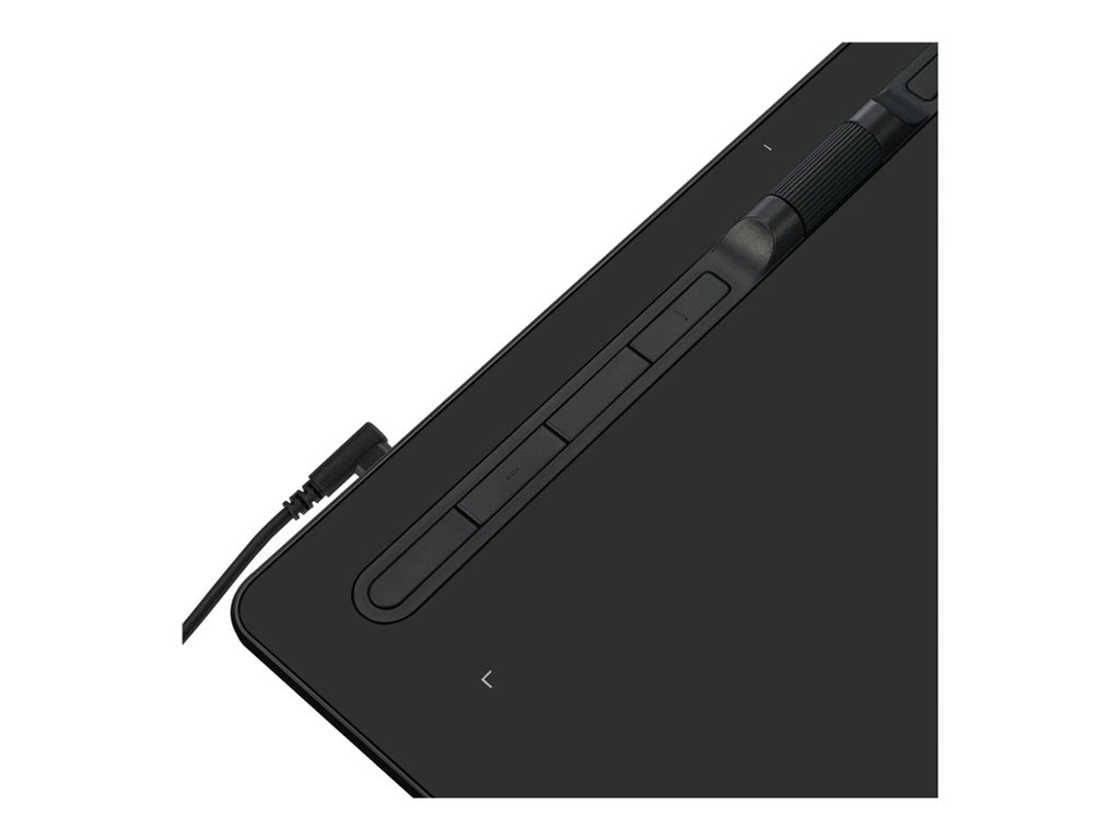 Adesso CyberTablet K12 - Digitizer - 12 x 7 in - electromagnetic - 8 buttons - wired - USB-C - black CYBERTABLETK12