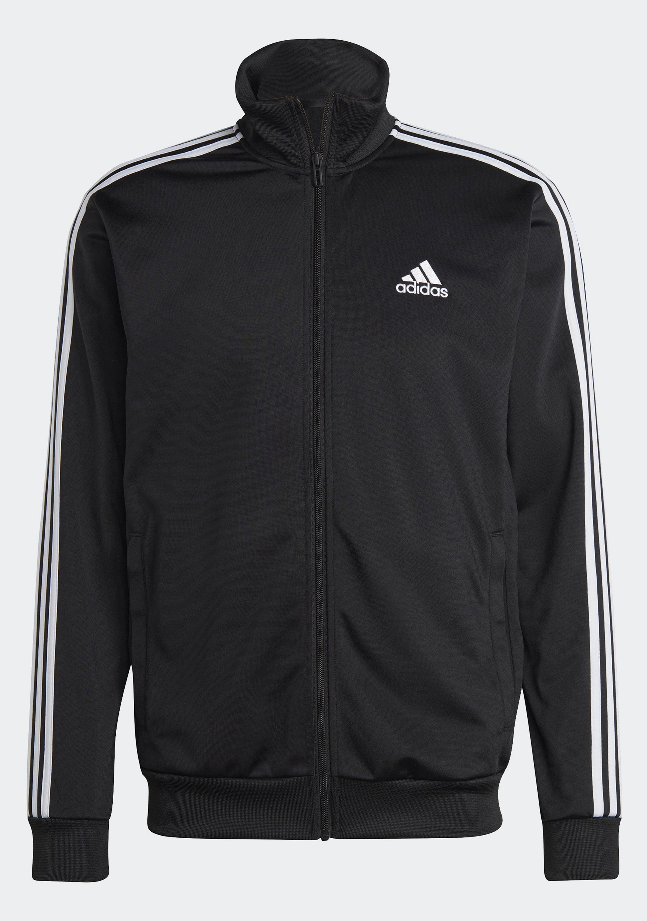 Adidas Men's Primegreen Essentials 3 Stripes Track Top