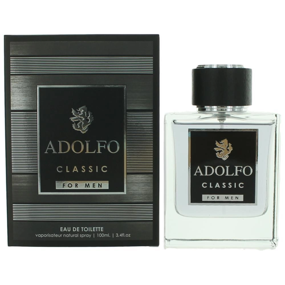Adolfo Classic by Adolfo, 3.4 oz Eau De Toilette Spray for Men