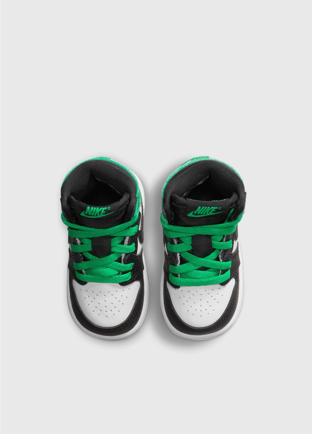 Air Jordan 1 Retro High 'Lucky Green' Sneakers (TD)