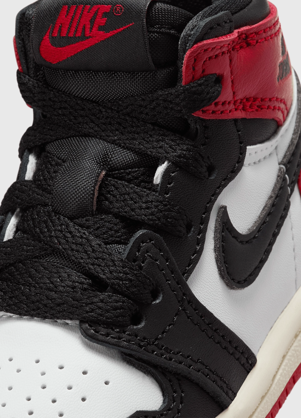 Air Jordan 1 Retro High OG 'Black Toe Reimagined' Sneakers (TD)