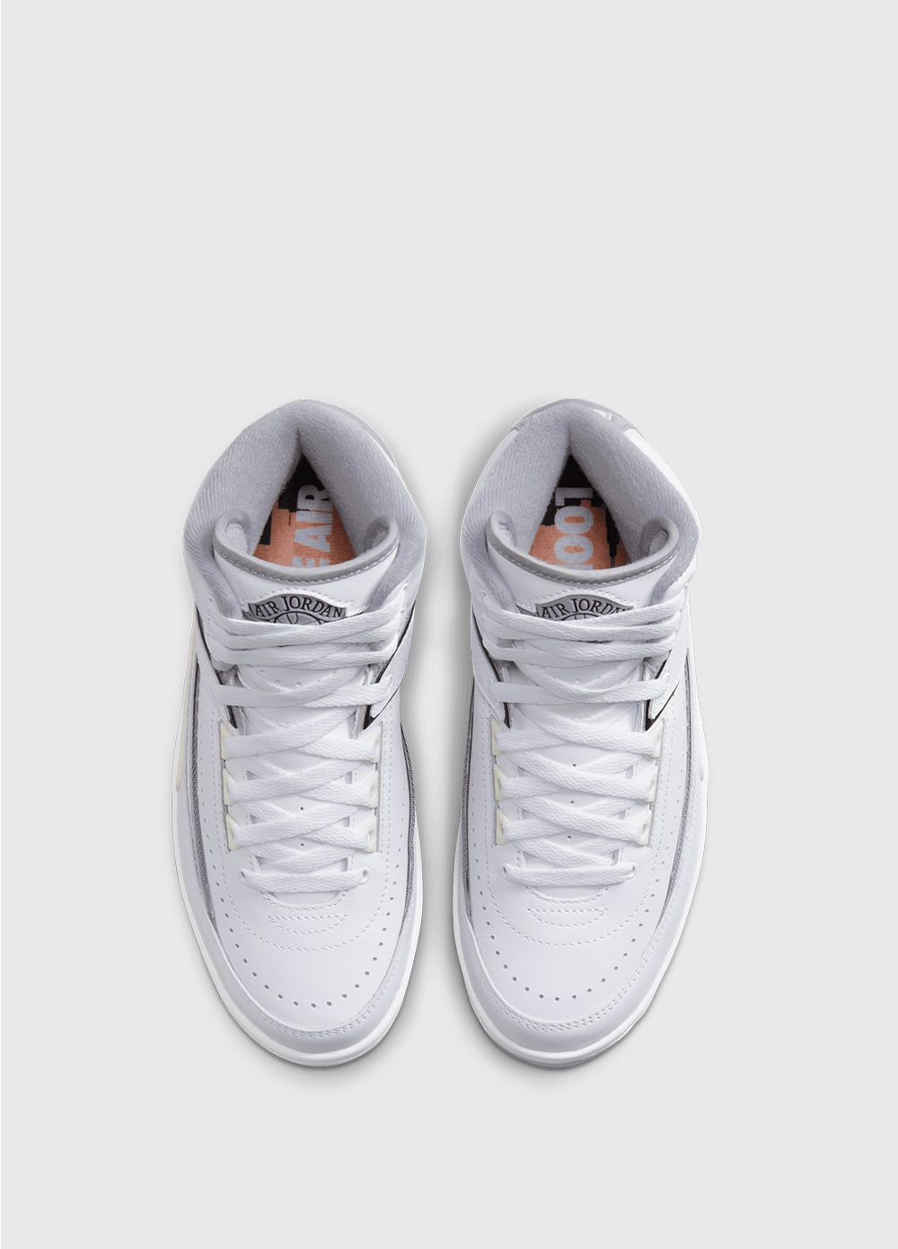 Air Jordan 2 Retro 'Cement Grey' Sneakers (GS)