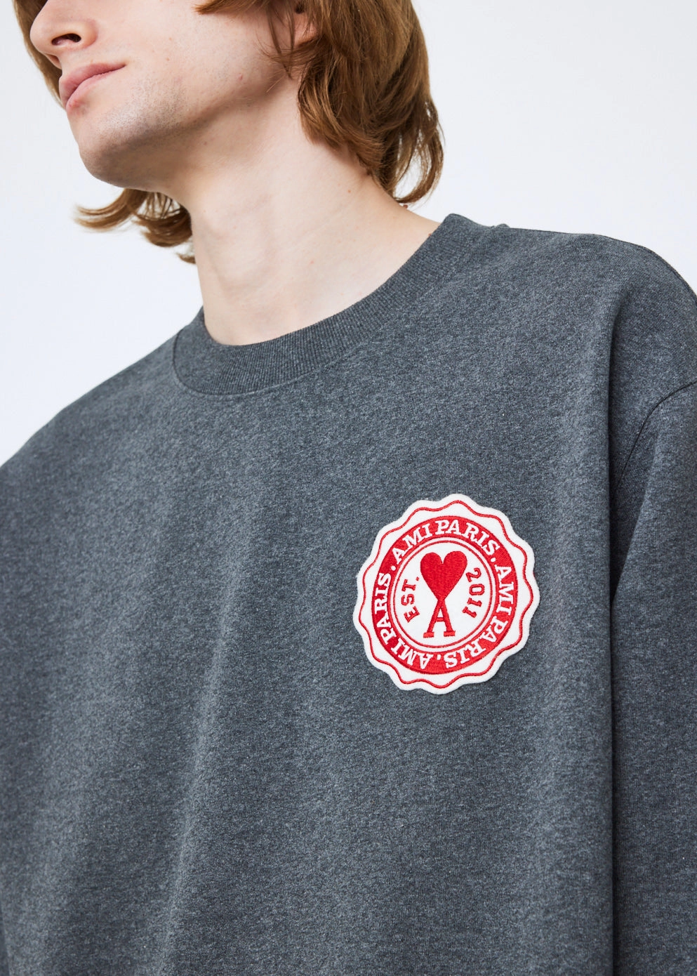 Ami Fr Patch Sweatshirt