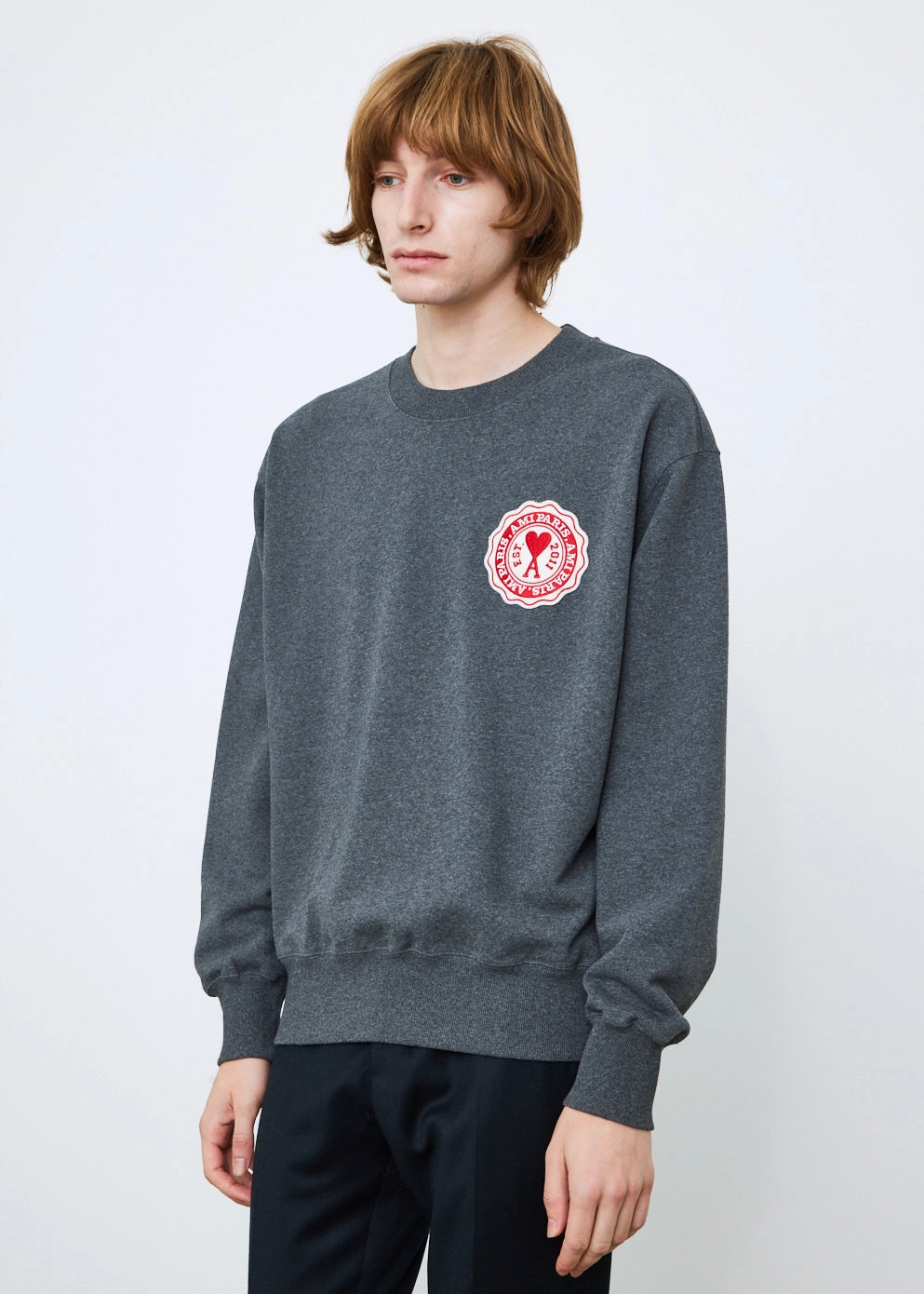 Ami Fr Patch Sweatshirt