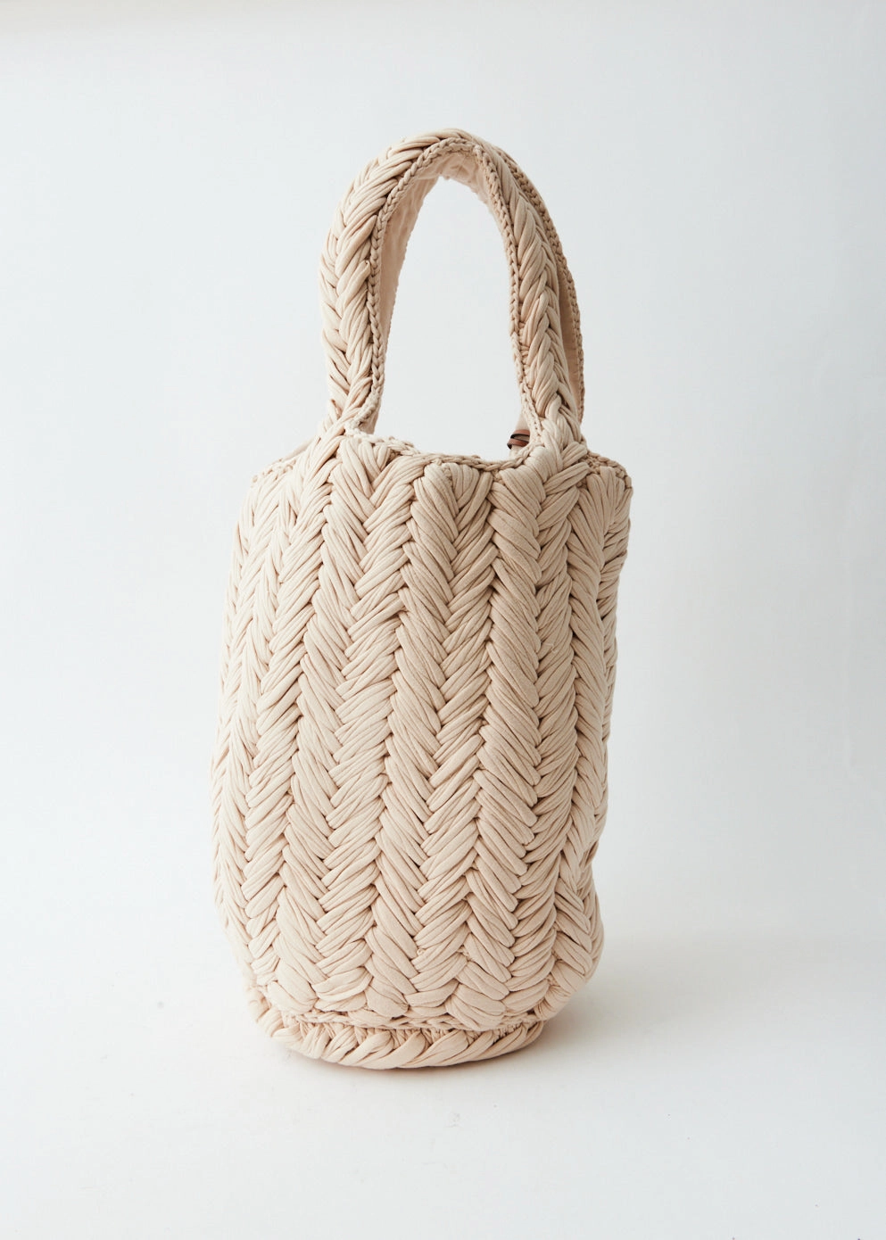 Apple Knitted Shopper Bag