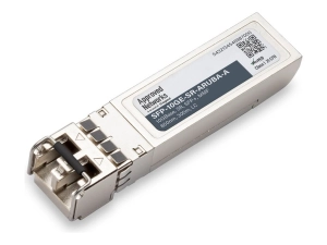 Approved Networks - SFP  transceiver module (equivalent to: Aruba SFP-10GE-SR-ARUBA) - 10GbE, CPRI - 10GBase-SR - LC multi-mode SFP10GE-SR-ARUBA-A