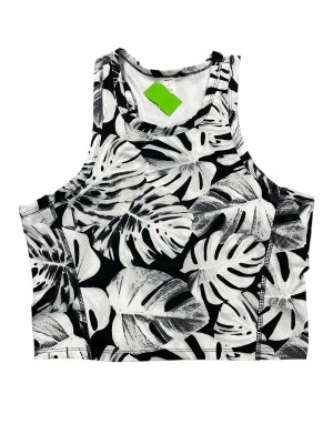 Athletic Tank Top By Marika In Black & White, Size:L
