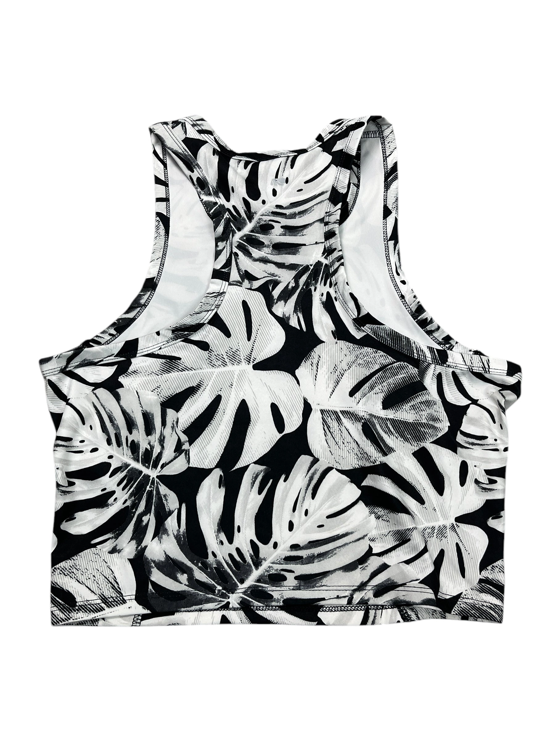 Athletic Tank Top By Marika In Black & White, Size:L