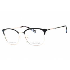 Banana Republic Women's Eyeglasses - 51mm Blue Gold Square Frame | ISADORA 0KY2 00