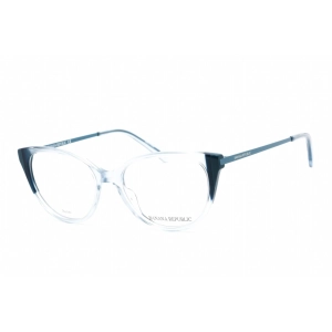 Banana Republic Women's Eyeglasses - Blue Crystal Plastic Cat Eye | BR 213 0OXZ 00