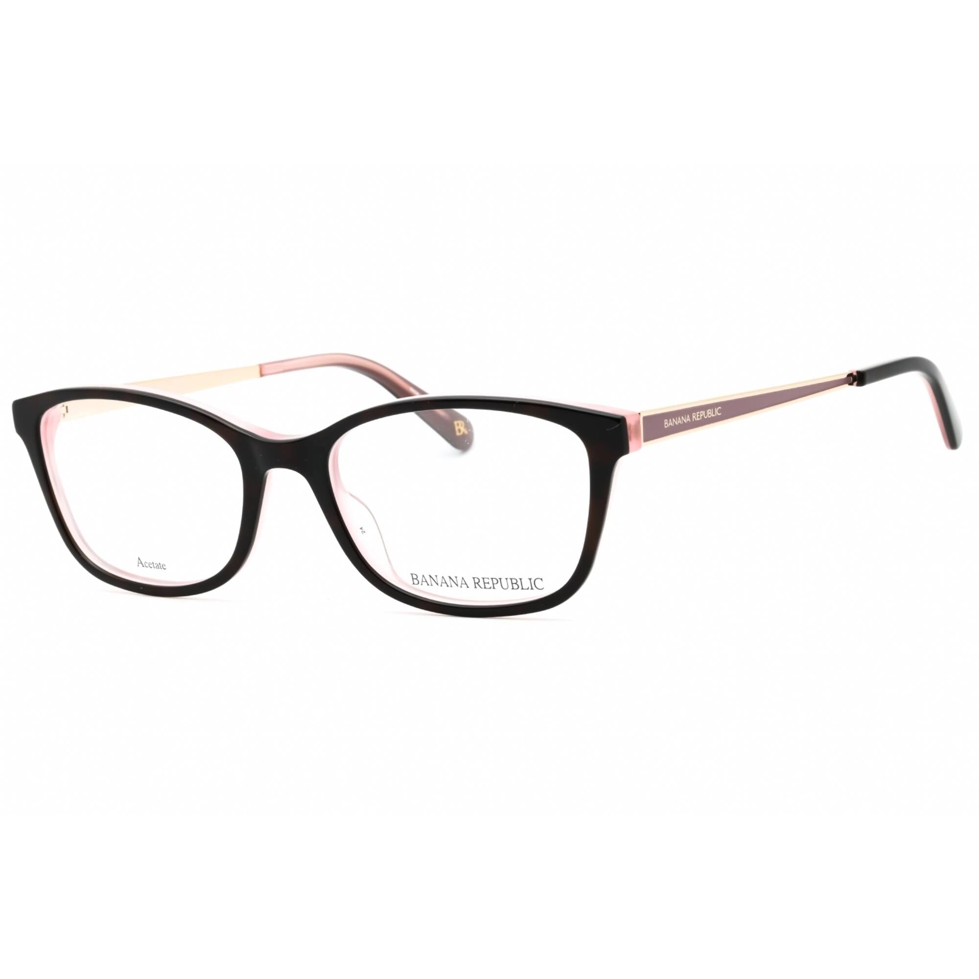 Banana Republic Women's Eyeglasses - Brown Havana Pink Cat Eye | CATERINA 0S0R 00