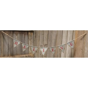 *Believe Pennant Garland 45"