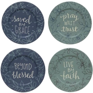 *Beyond Blessed Plate 8.5" 4 Asstd.