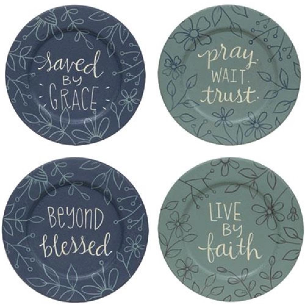 *Beyond Blessed Plate 8.5" 4 Asstd.