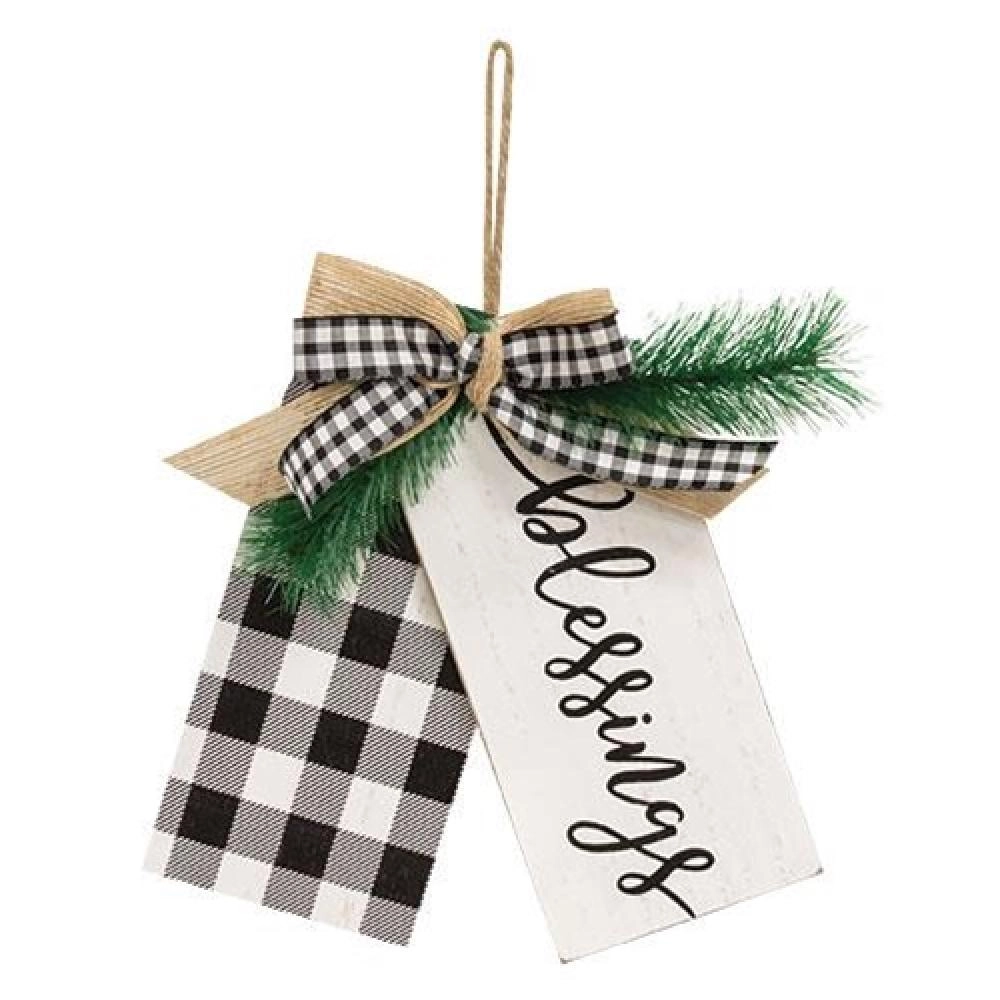 *Blessings Wood Tag