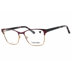 Calvin Klein Women's Eyeglasses - Cyclamen Metal Cat Eye Full Rim Frame | CK23107 610