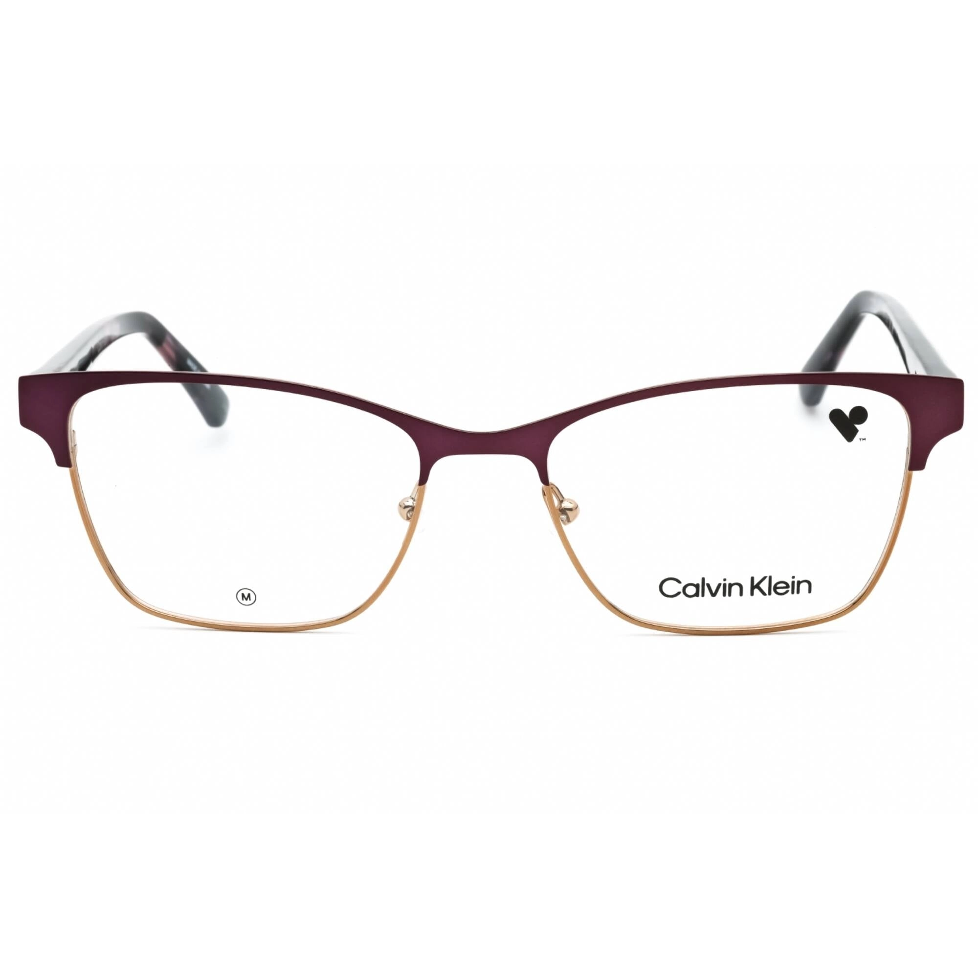 Calvin Klein Women's Eyeglasses - Cyclamen Metal Cat Eye Full Rim Frame | CK23107 610