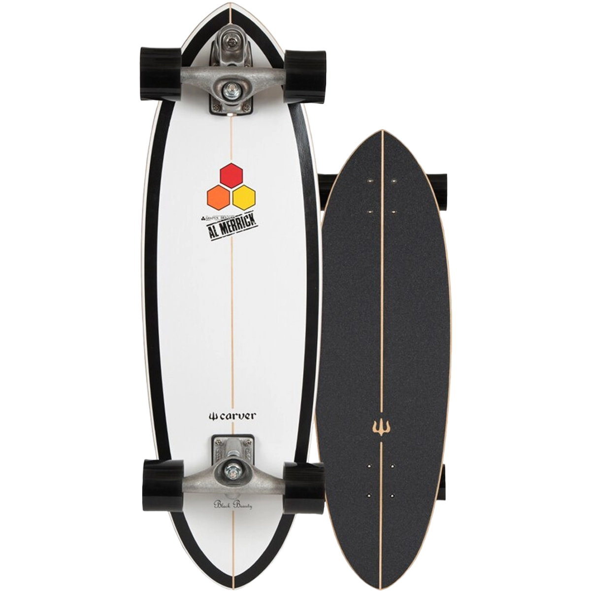Channel Islands Black Beauty 31.75" Surfskate C7 Complete