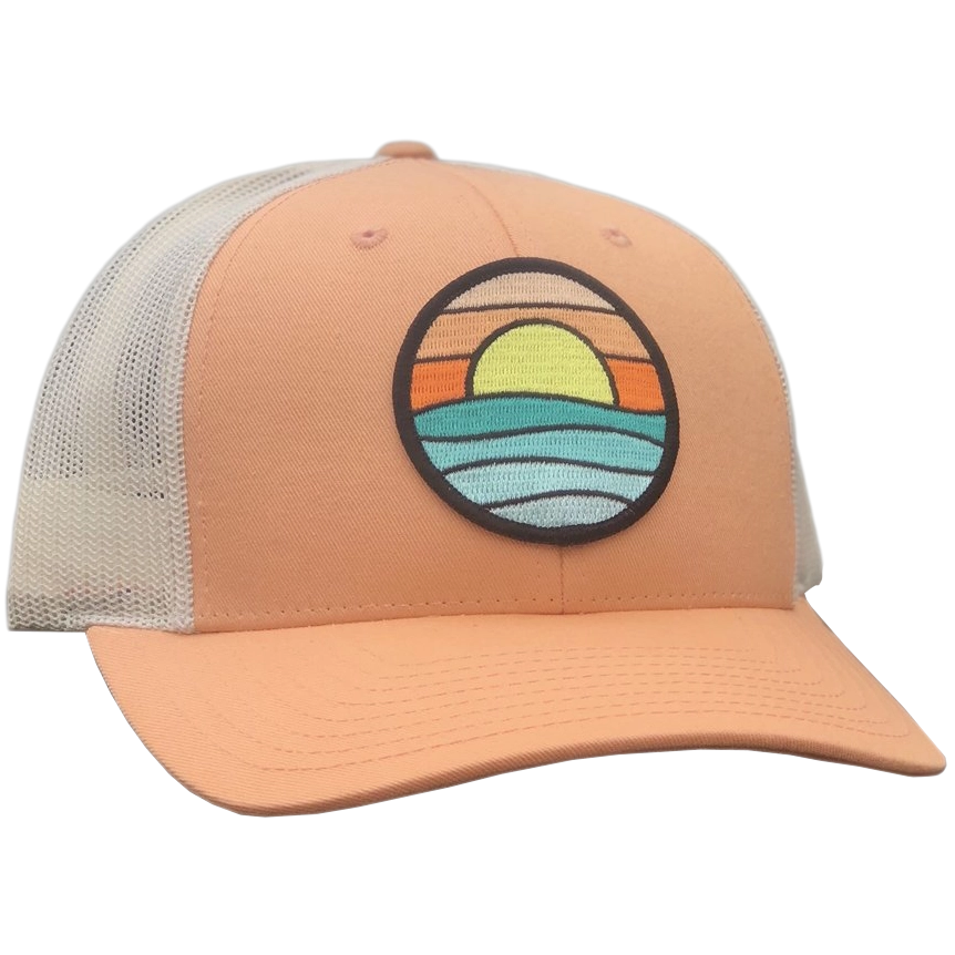 Curved Brim Trucker with Serenity Patch