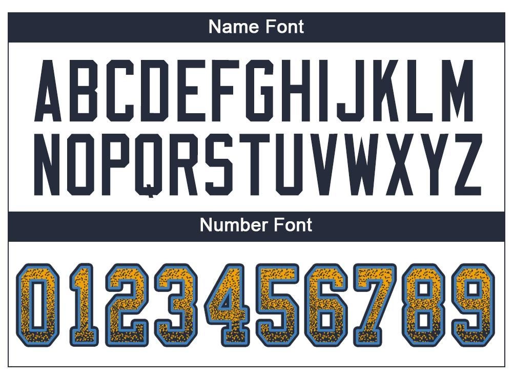 Custom Gold Navy-Powder Blue Mesh Drift Fashion Football Jersey