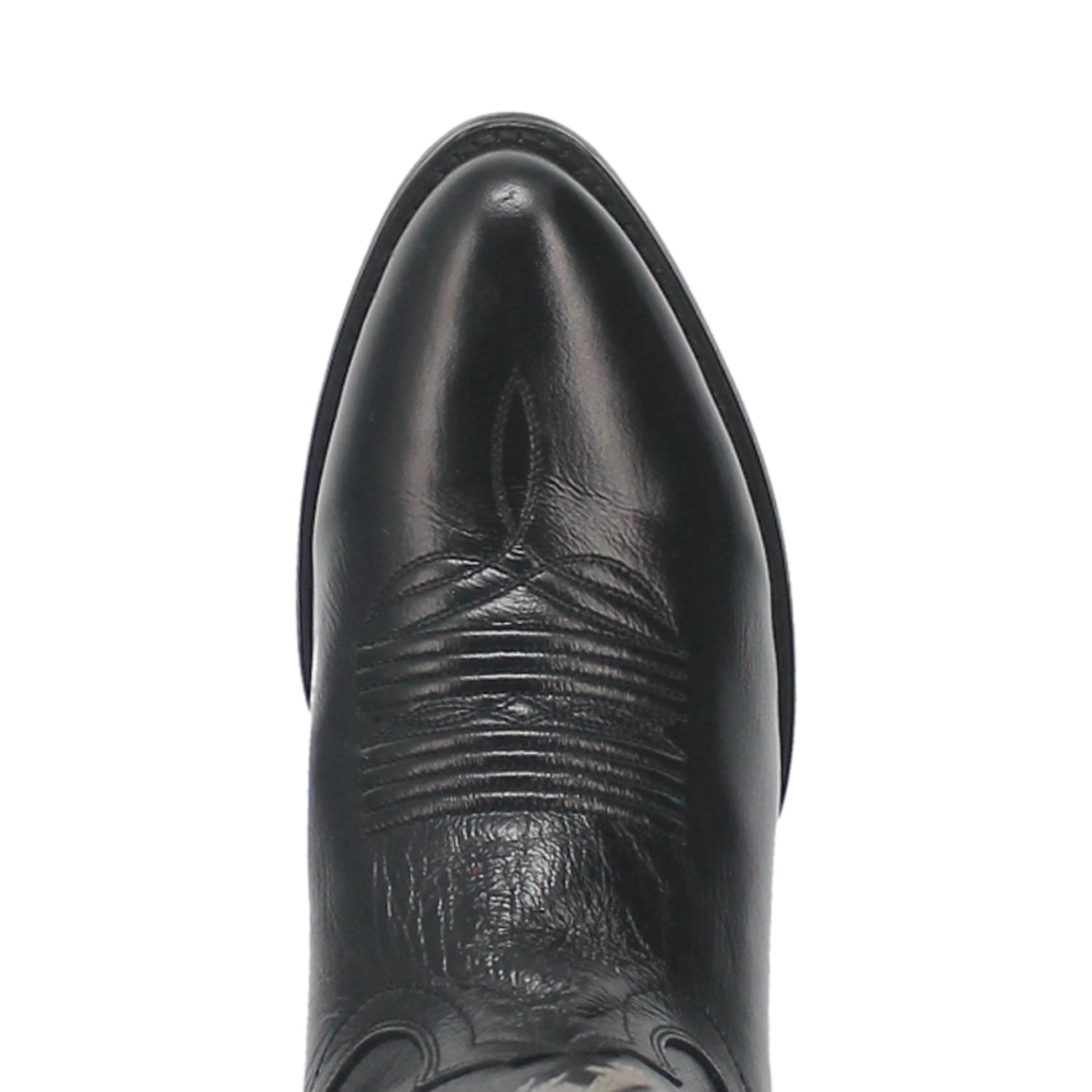 Dan Post Mens Milwaukee Cowboy Boots Leather Black