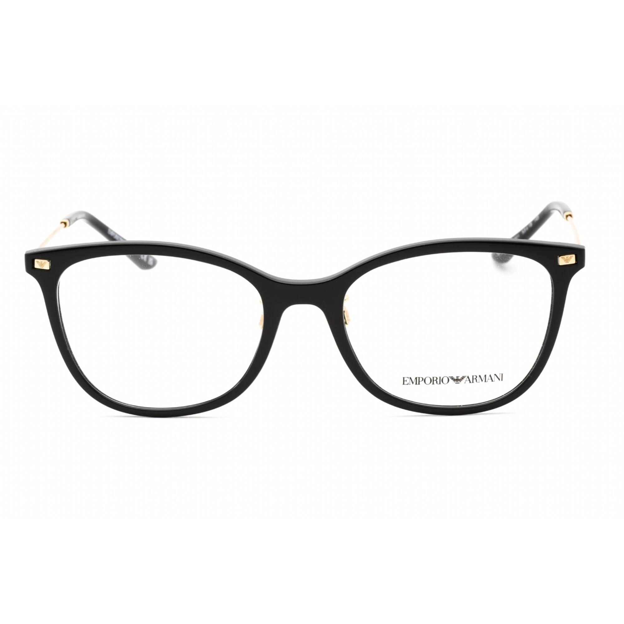 Emporio Armani Women's Eyeglasses - Black Full Rim Rectangular Frame | 0EA3199 5001