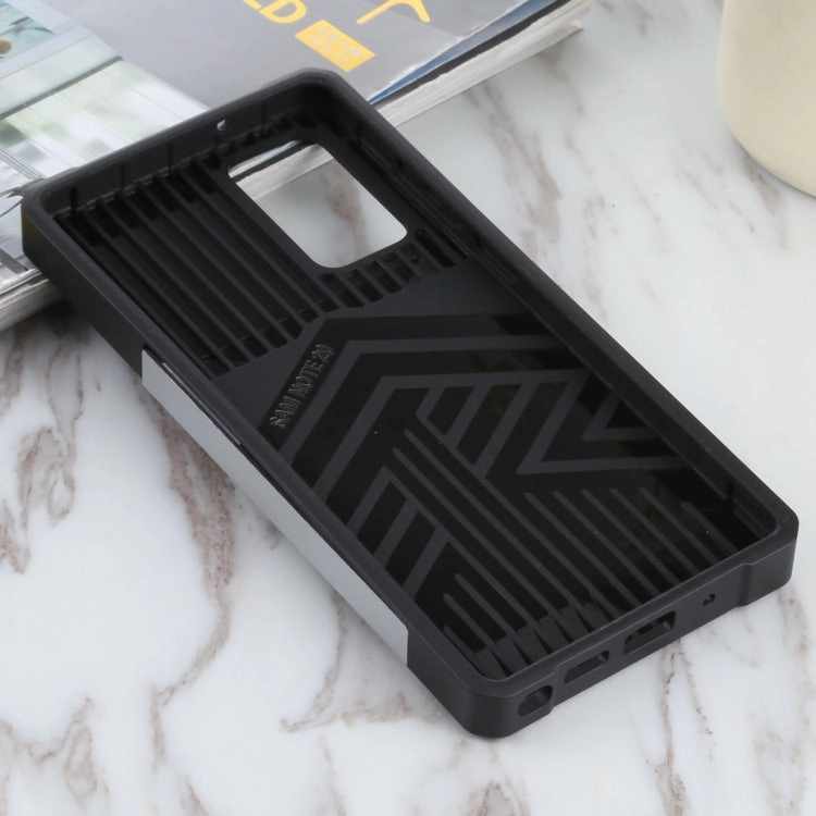 For Samsung Galaxy Note 20 Sliding Camera Cover Design PC   TPU Shockproof Case with Ring Holder