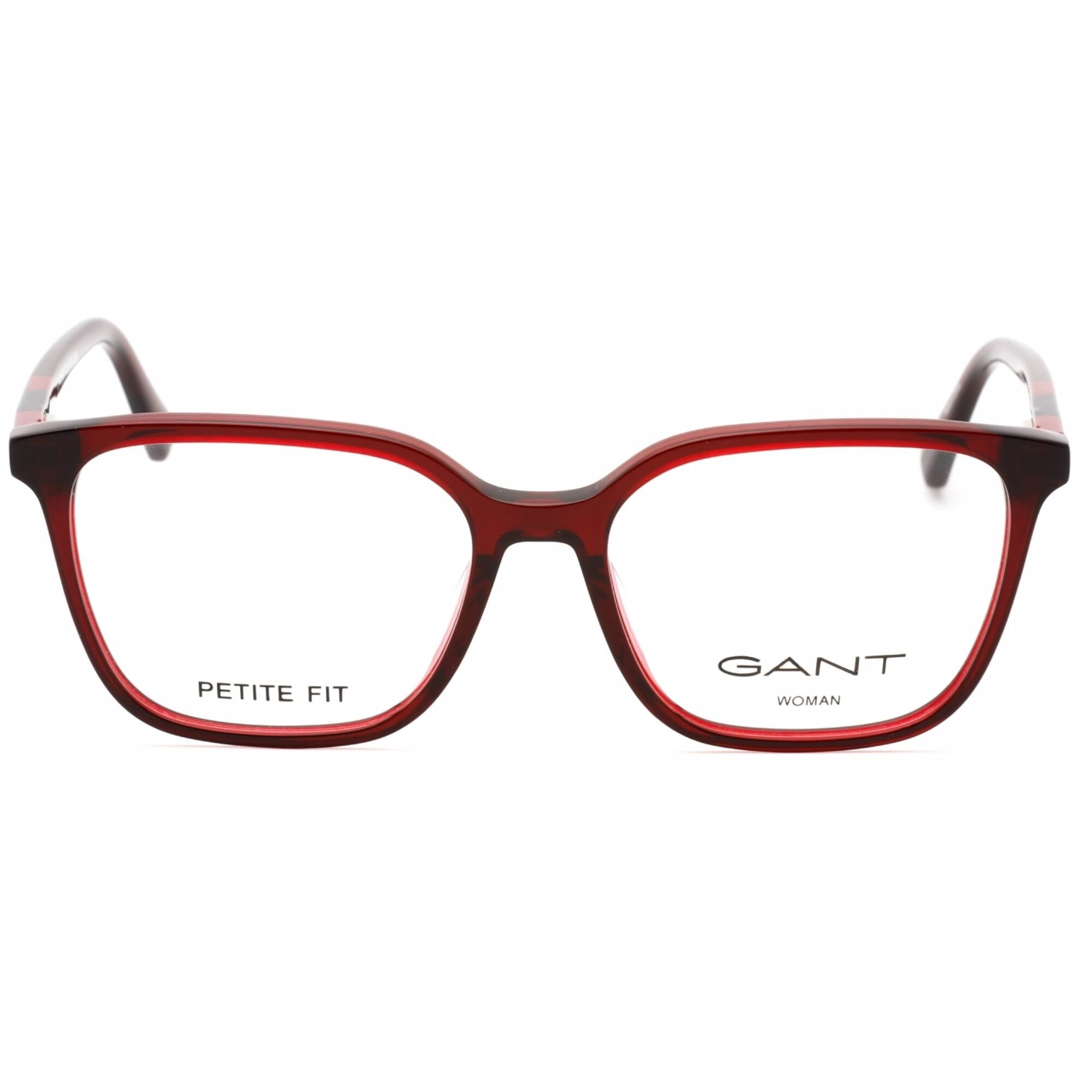 Gant Women's Eyeglasses - Shiny Red Plastic Cat Eye Shape Full Rim Frame | GA4150 066