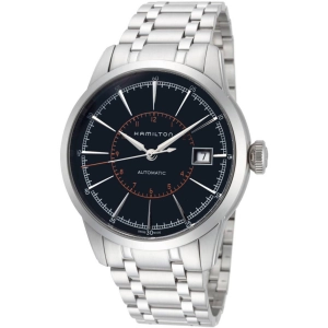 Hamilton Men's Watch - American Railroad Auto Black Dial Bracelet | H40555131