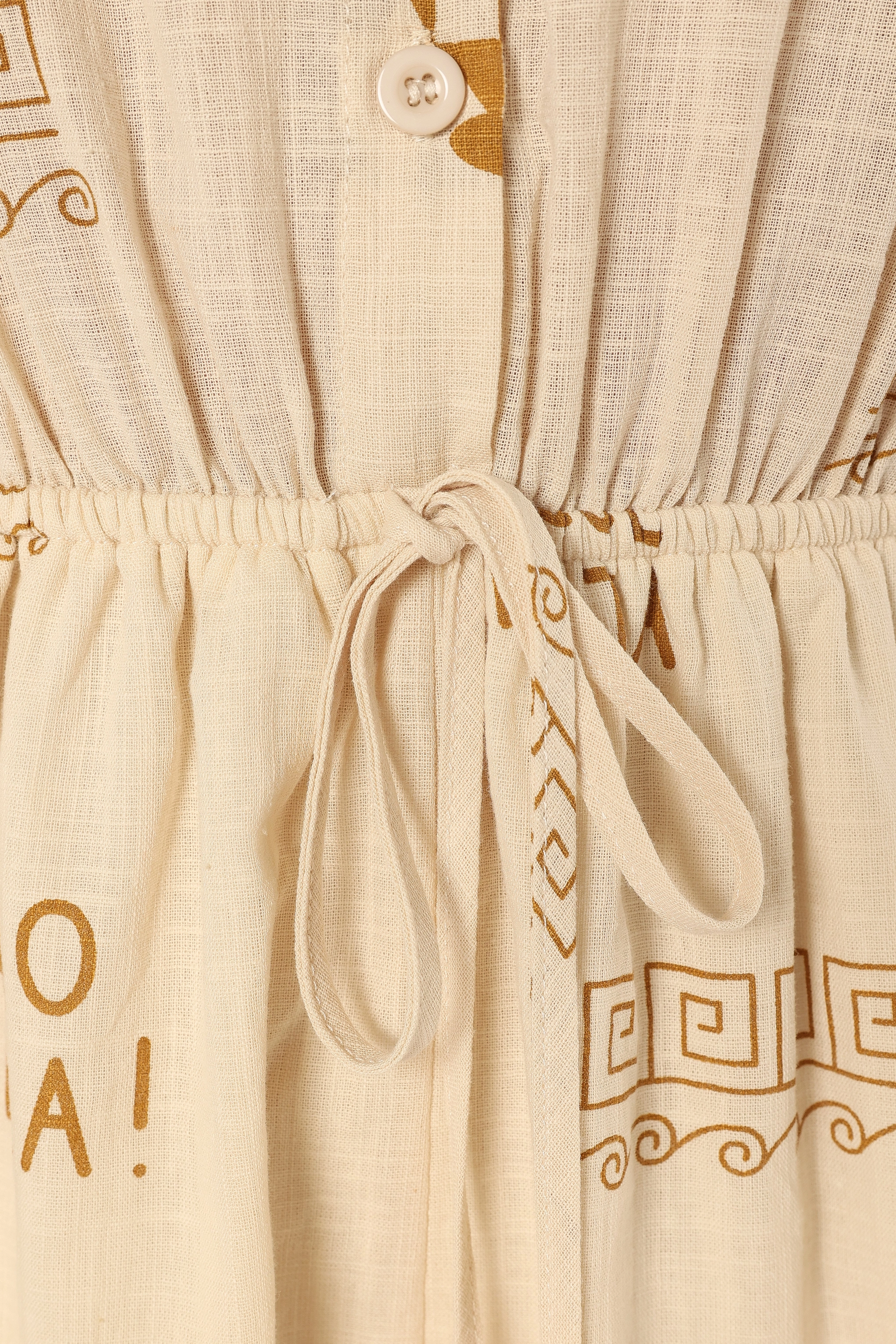 Ilios Playsuit - Beige Tan