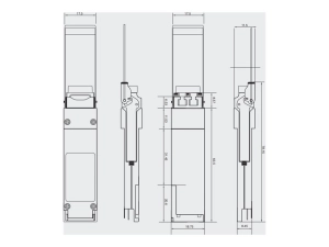 Integra Optics - QSFP28 transceiver module (equivalent to: Ixia QSFP28-SR4-XCVR) - 100 GigE optical - 100GBase-SR4 - MPO multi-mode QSFP28-SR4-XCVR-IO