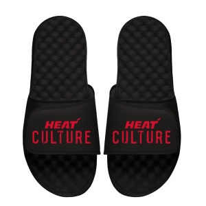 Islide HEAT Culture: Blood Red Black Sandals