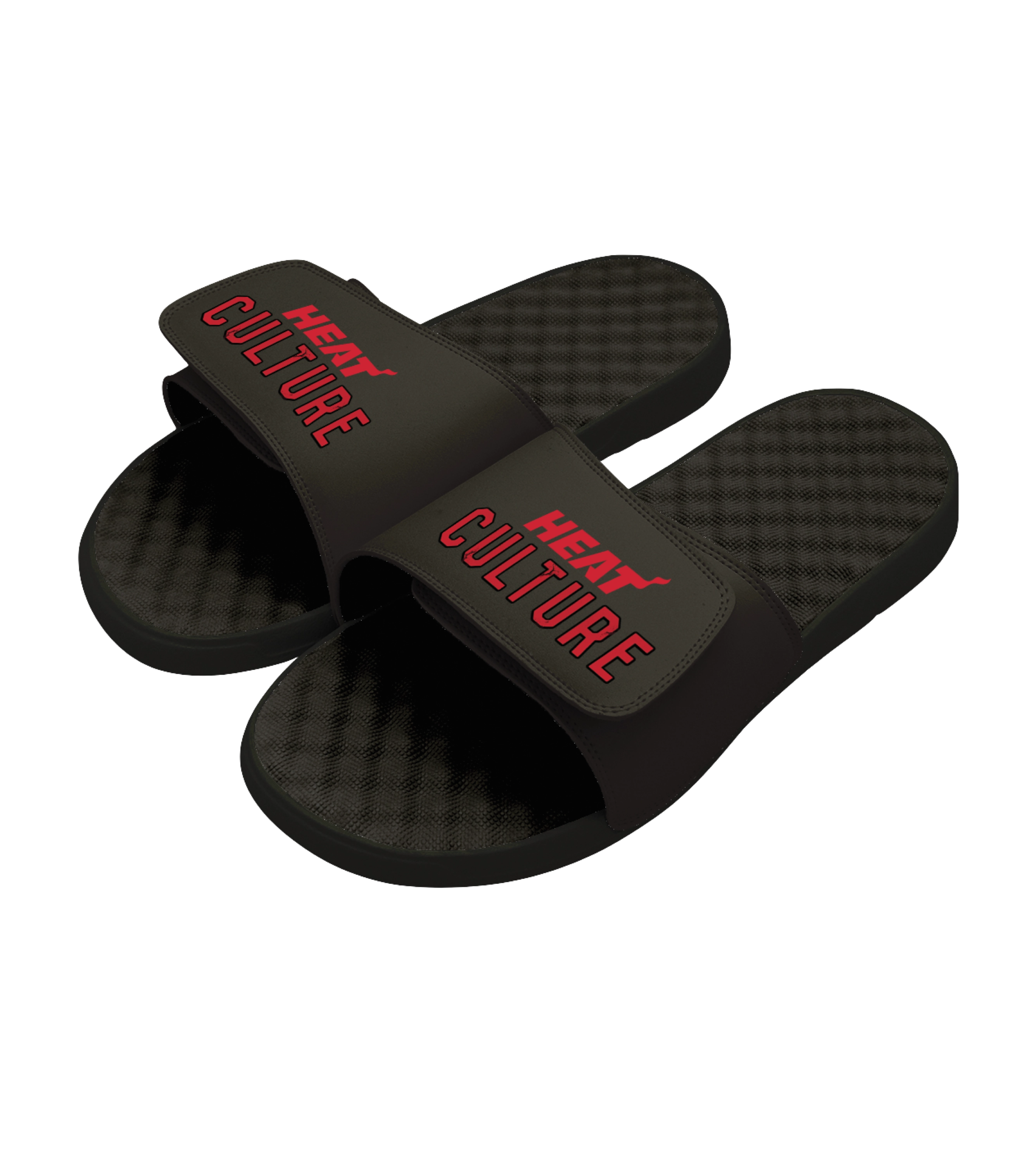 Islide HEAT Culture: Blood Red Black Sandals