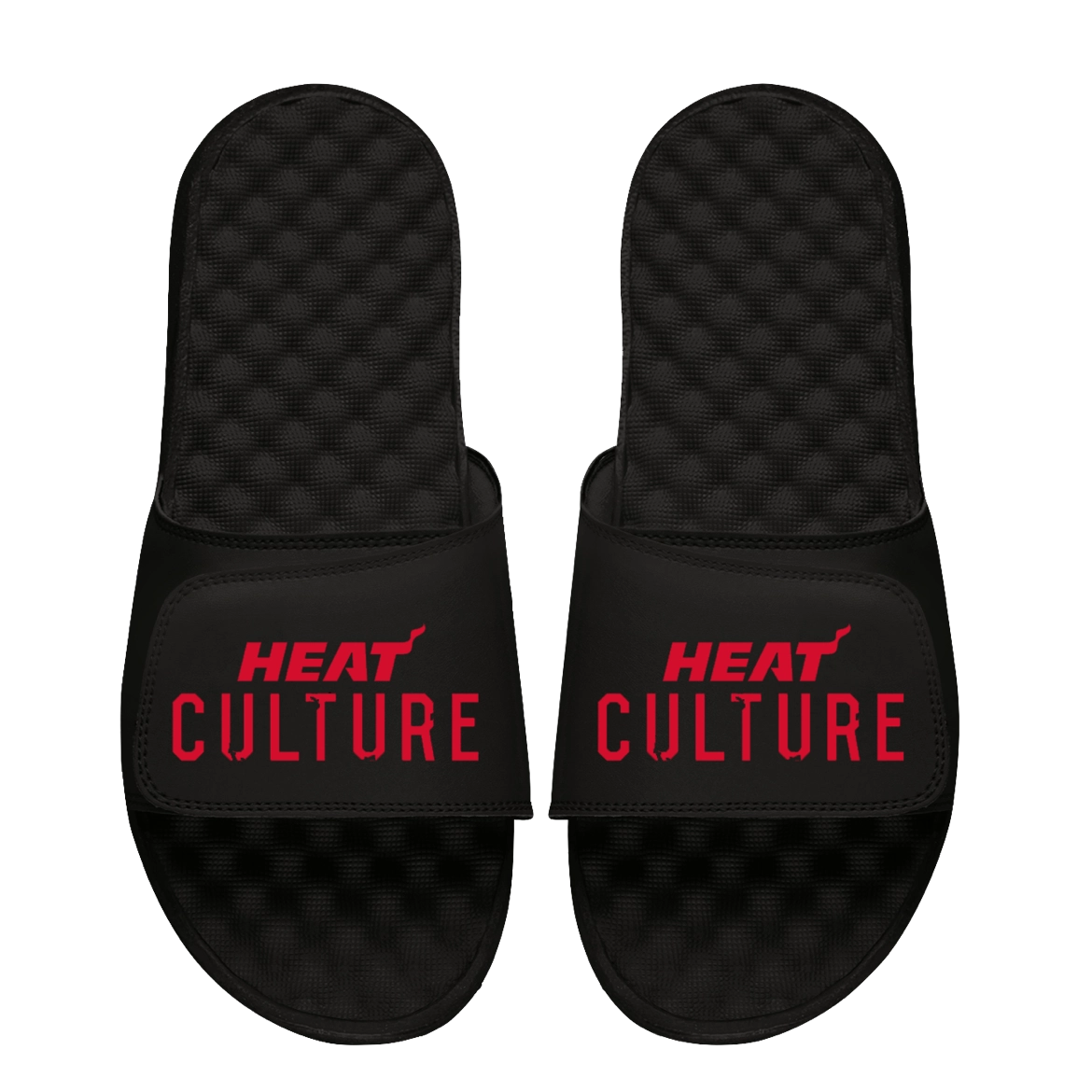Islide HEAT Culture: Blood Red Black Sandals