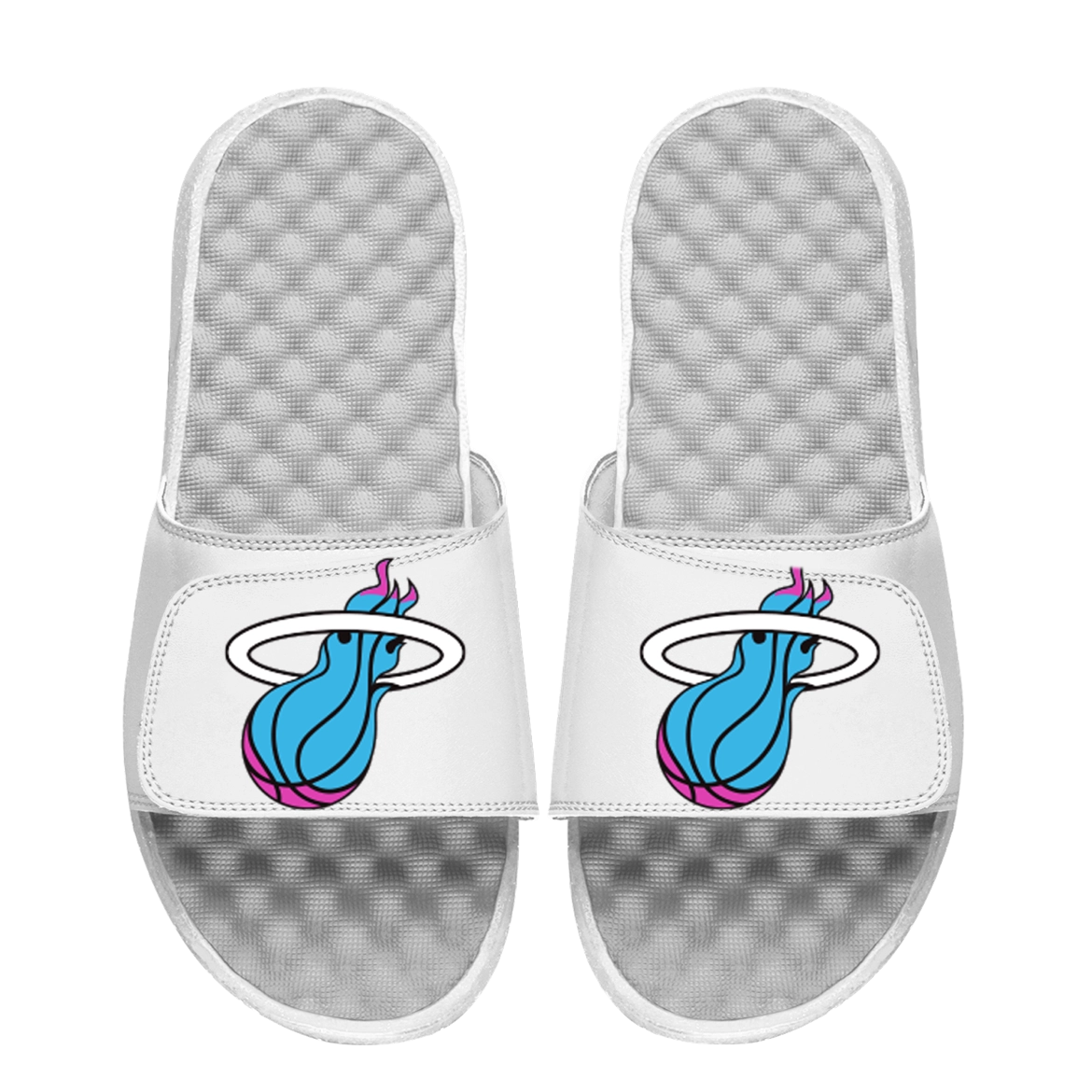 Islide Miami HEAT Original Vice Logo Sandals