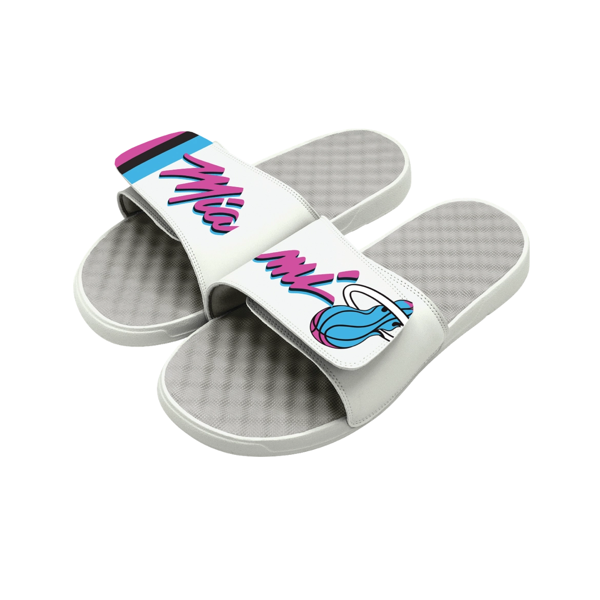 Islide Miami HEAT Original Vice Split Wordmark Sandals