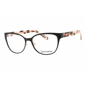 Juicy Couture Women's Eyeglasses - Black Pink Havana Cat Eye Frame | JU 205 02TB 00