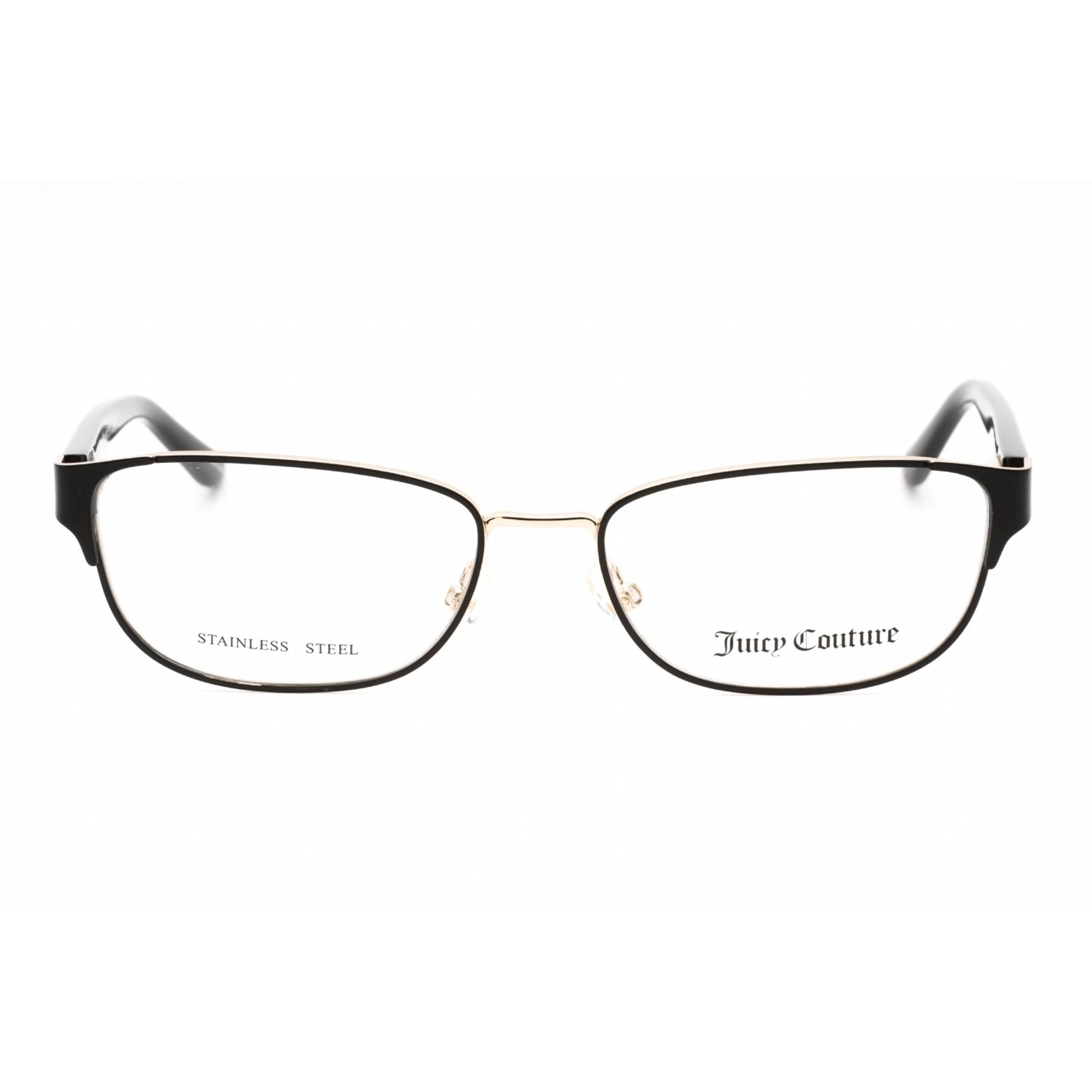 Juicy Couture Women's Eyeglasses - Matte Black Rectangular Frame | JU 223 0003 00