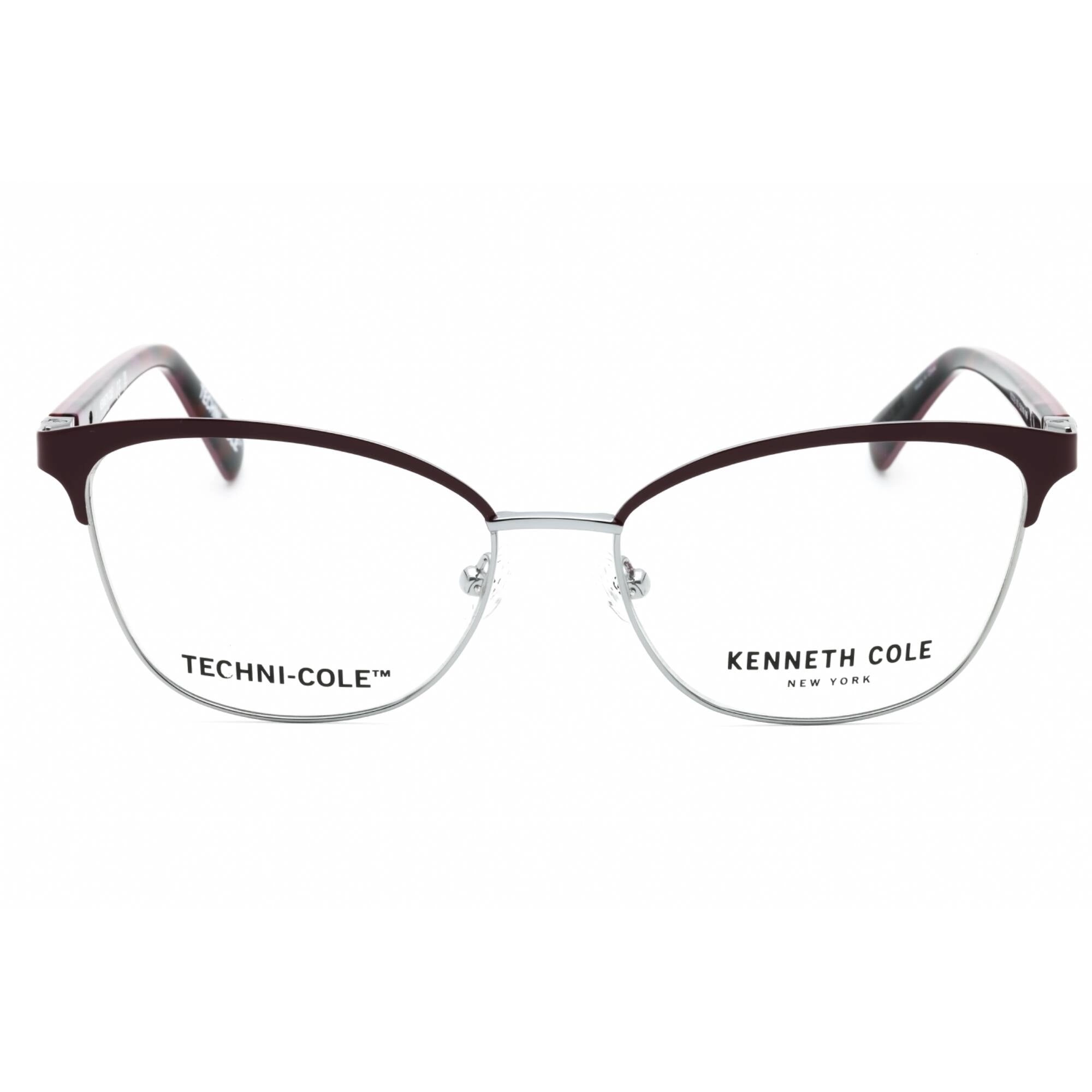 Kenneth Cole New York Women's Eyeglasses - Shiny Fuxia Cat Eye Frame | KC0329 075