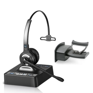 Leitner LH370 – Tri-Compatible Wireless Office Headset – Professional Bundle